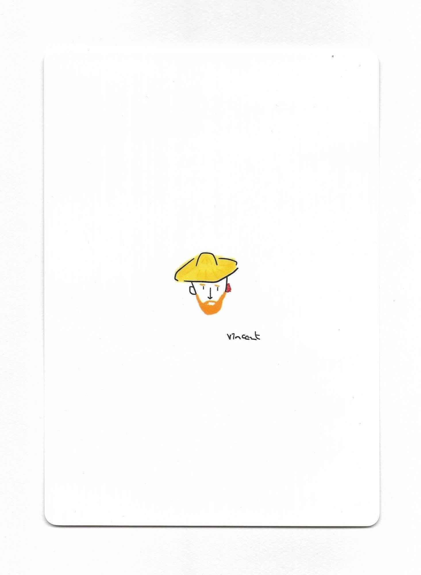 Affiche Minimaliste - Vincent