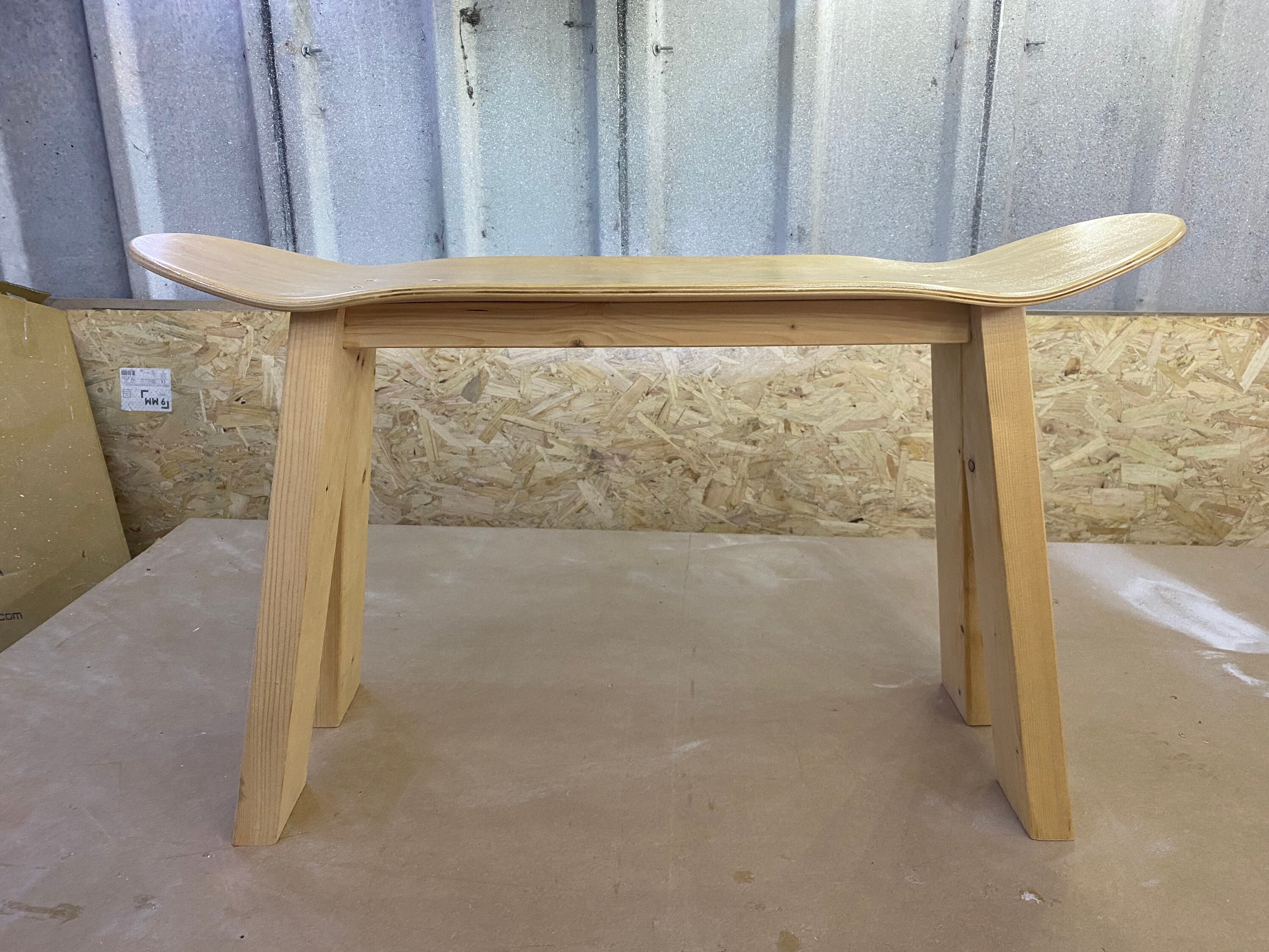 Skateboard bench legs deals