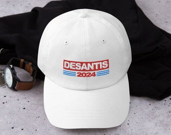 DeSantis 2024 Hat - Embroidered Ron DeSantis Dad Hat