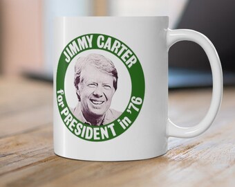 Jimmy Carter For President 1976 Mug