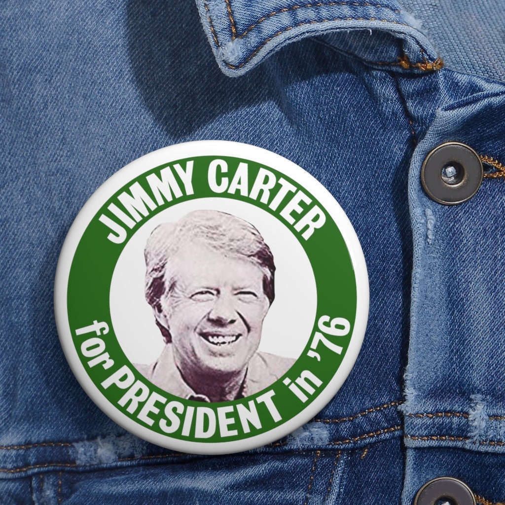 Jimmy Carter For President Pin Buttons Etsy