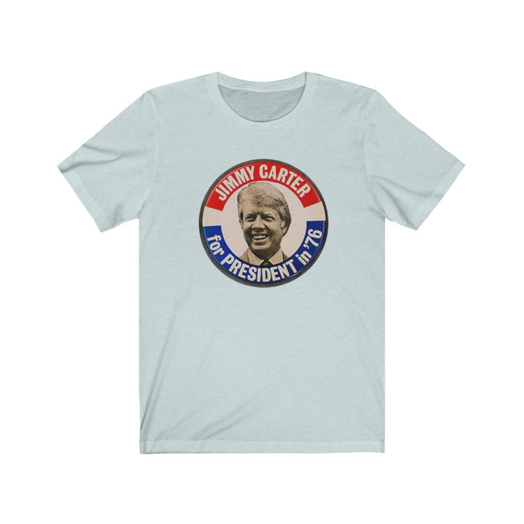 Jimmy Carter Shirt 76 Classic Campaign Logo Tshirt Etsy UK