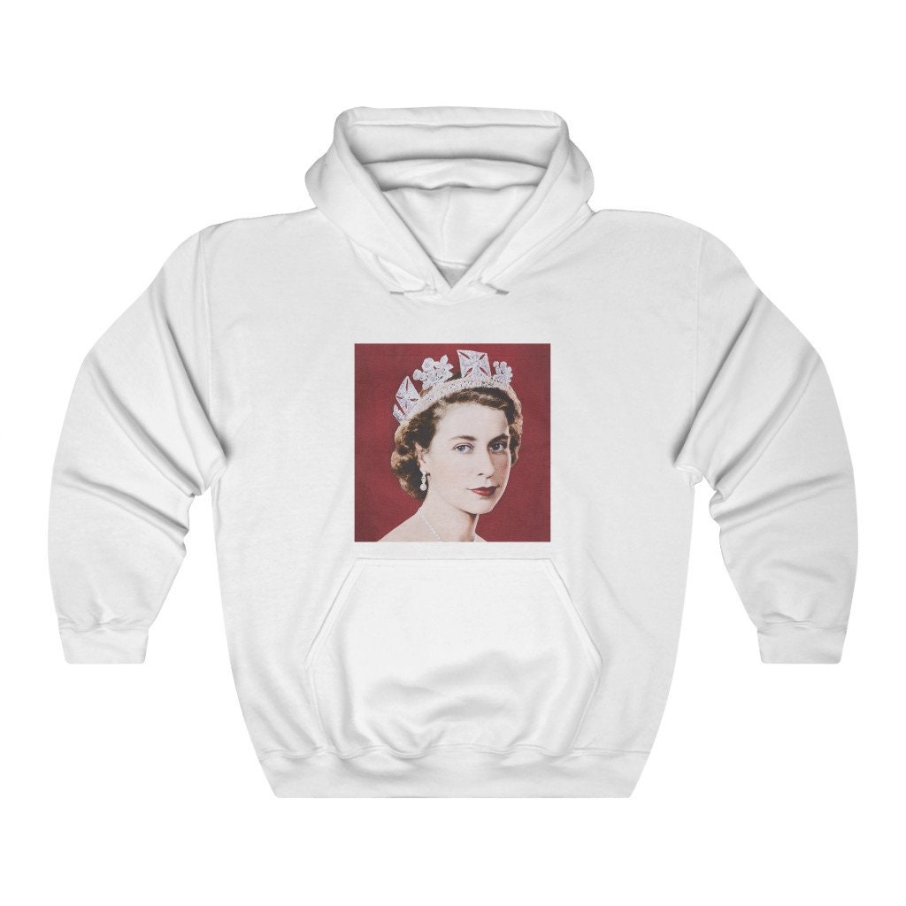 Discover Queen Elizabeth Hoodie, Queen Elizabeth 1926  2022 Shirt, Liz Unisex Hooded Sweatshirt