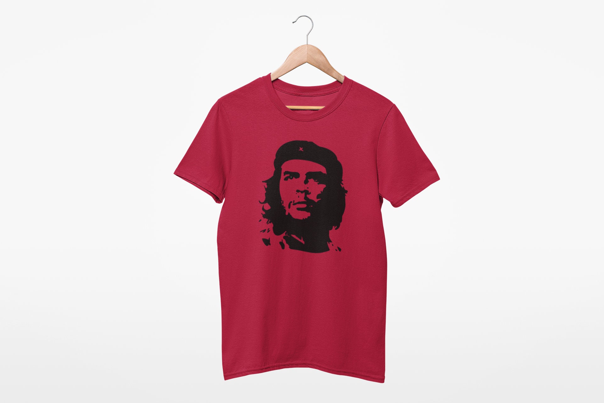 Original Che Guevara T Shirt Men Brand Famous Short Sleeved T-Shirt Red  Star Printed Fitness Cotton Swag Tee Shirts