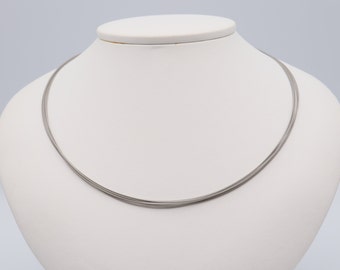 Choker five rows stainless steel