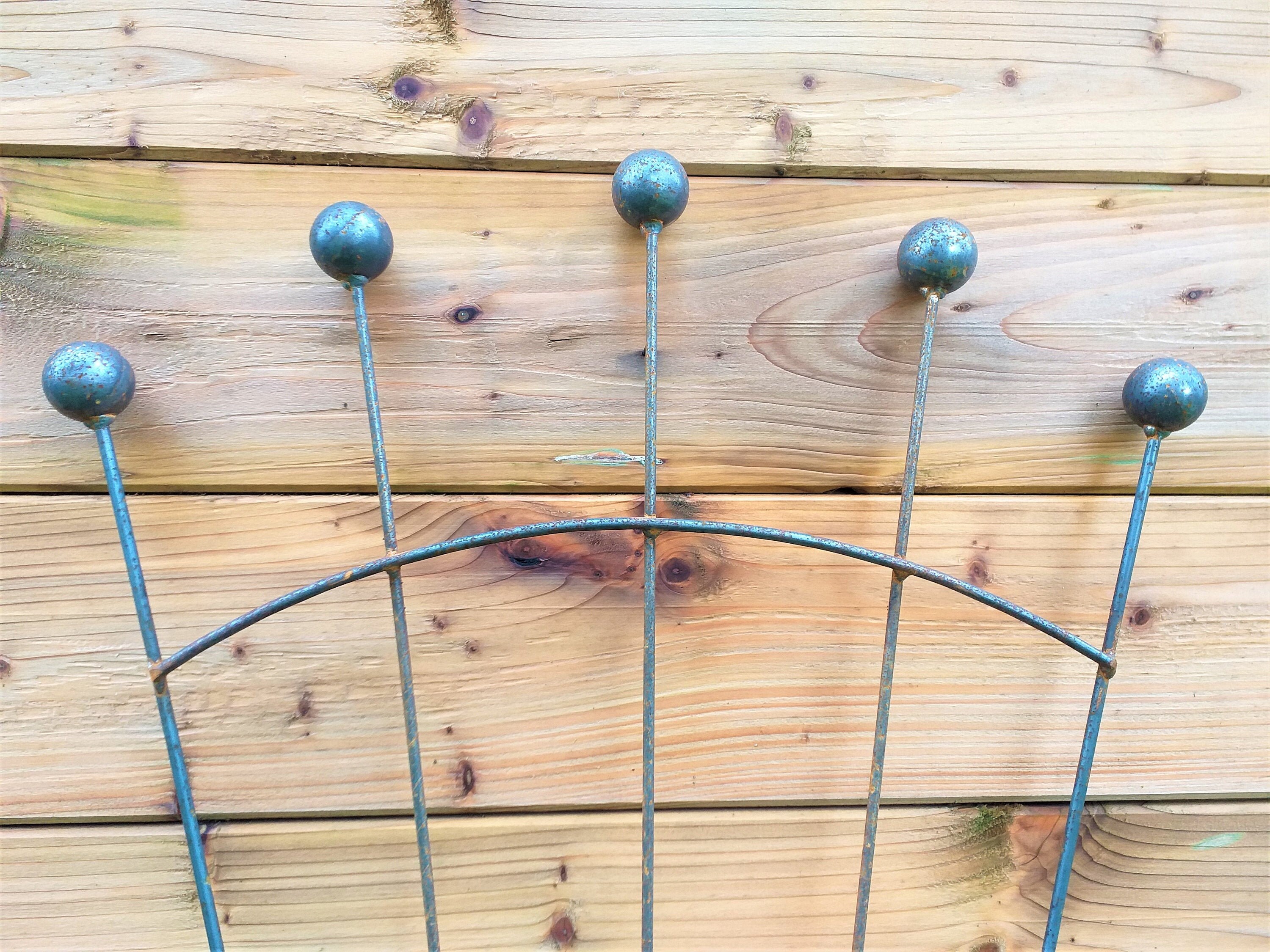 Trellis Plant Support Fan Shape Metal Trellis Garden Etsy België