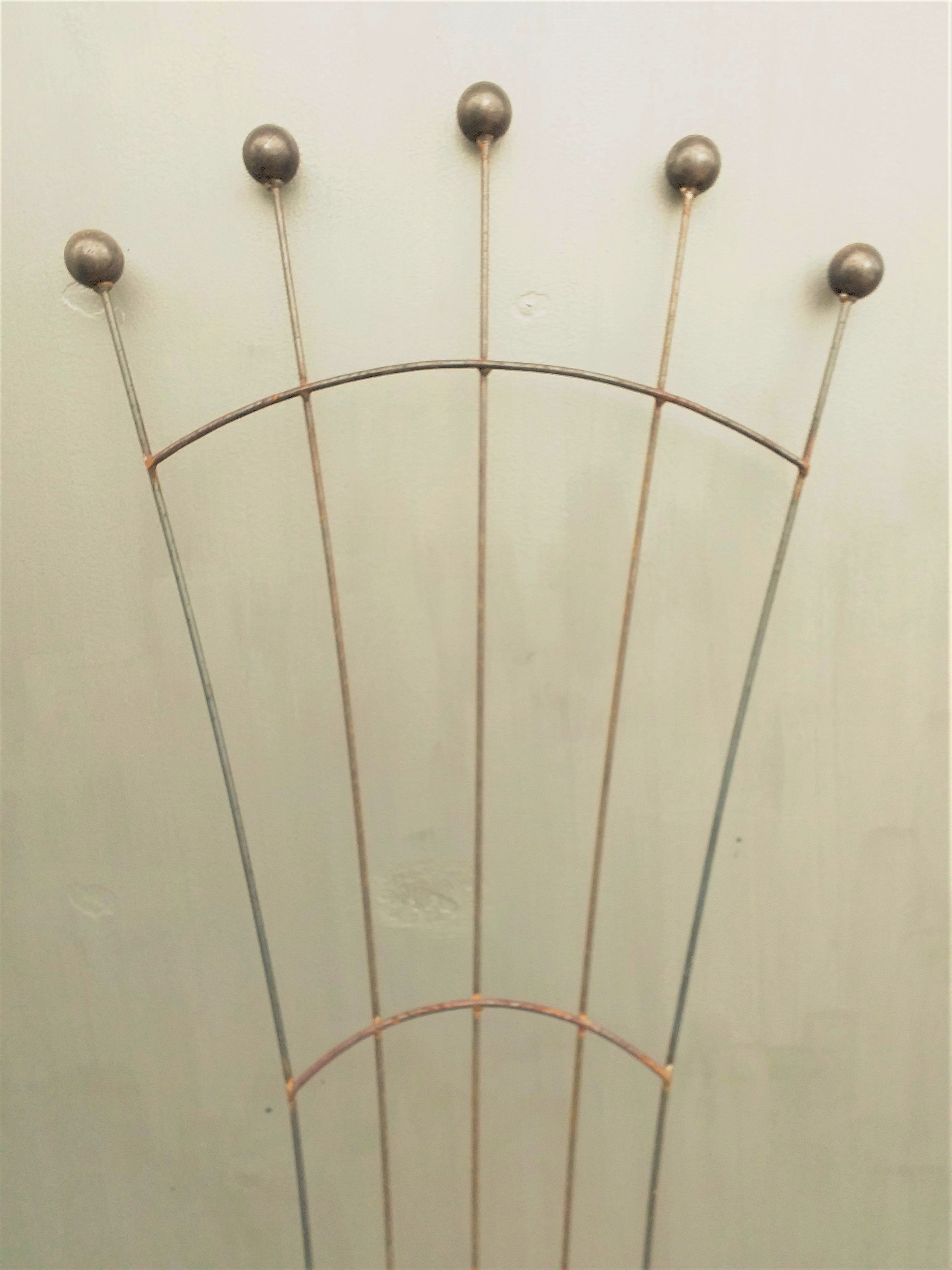 Trellis Plant Support Fan Shape Metal Trellis Garden Etsy UK