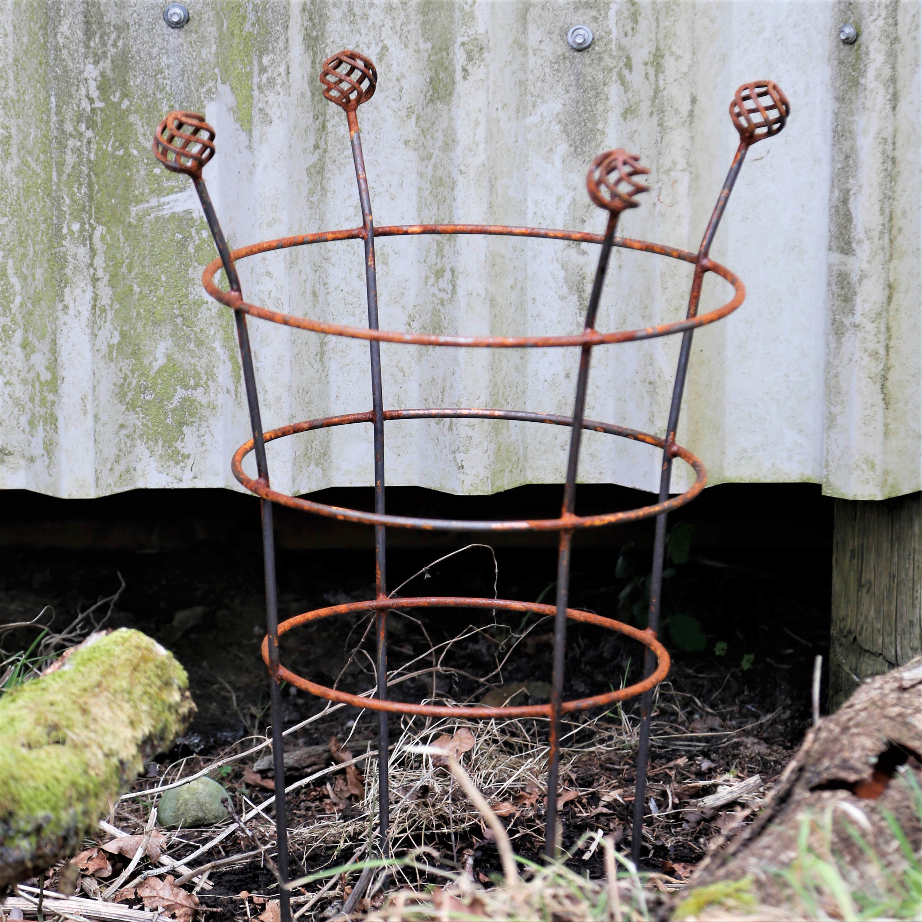 DIY Stamped Metal Garden Signs — Country Peony