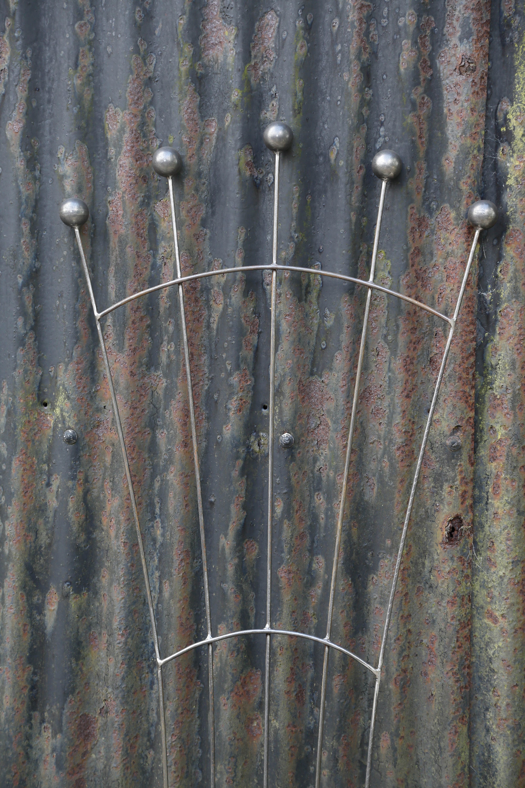 Trellis Plant Support Fan Shape Metal Trellis Garden Etsy UK