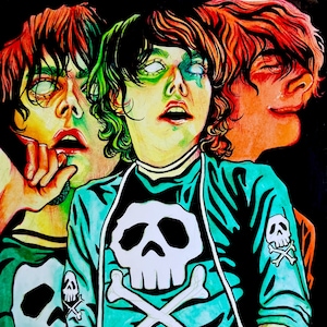 Gerard Way Triple Painting