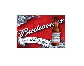 Retro Beer Lager Bottles Bud Corona Metal Sign Plaque Pub Home Bar man cave Retro Beer Lager Bottles Bud Corona Metal Sign Plaque Pub Home Bar man cave
