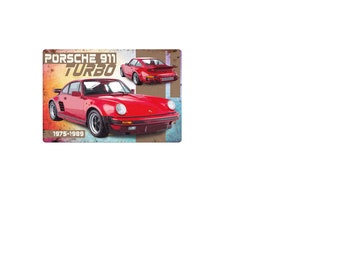 PORSCHE 911 Advertisement retro vintage repro metal sign PORSCHE 911 Advertisement retro vintage repro metal sign