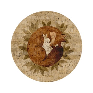 Children's carpet "Fox and Rabbit"