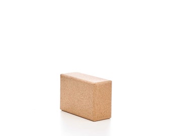 Yoga blocks made of cork / set of 2