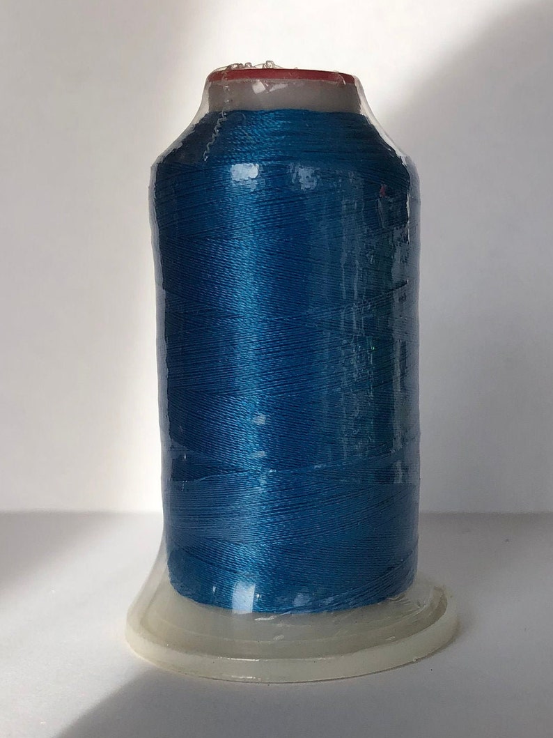 Polyester Machine Embroidery Thread, Blue Green Gray, 1100 Yards - Etsy