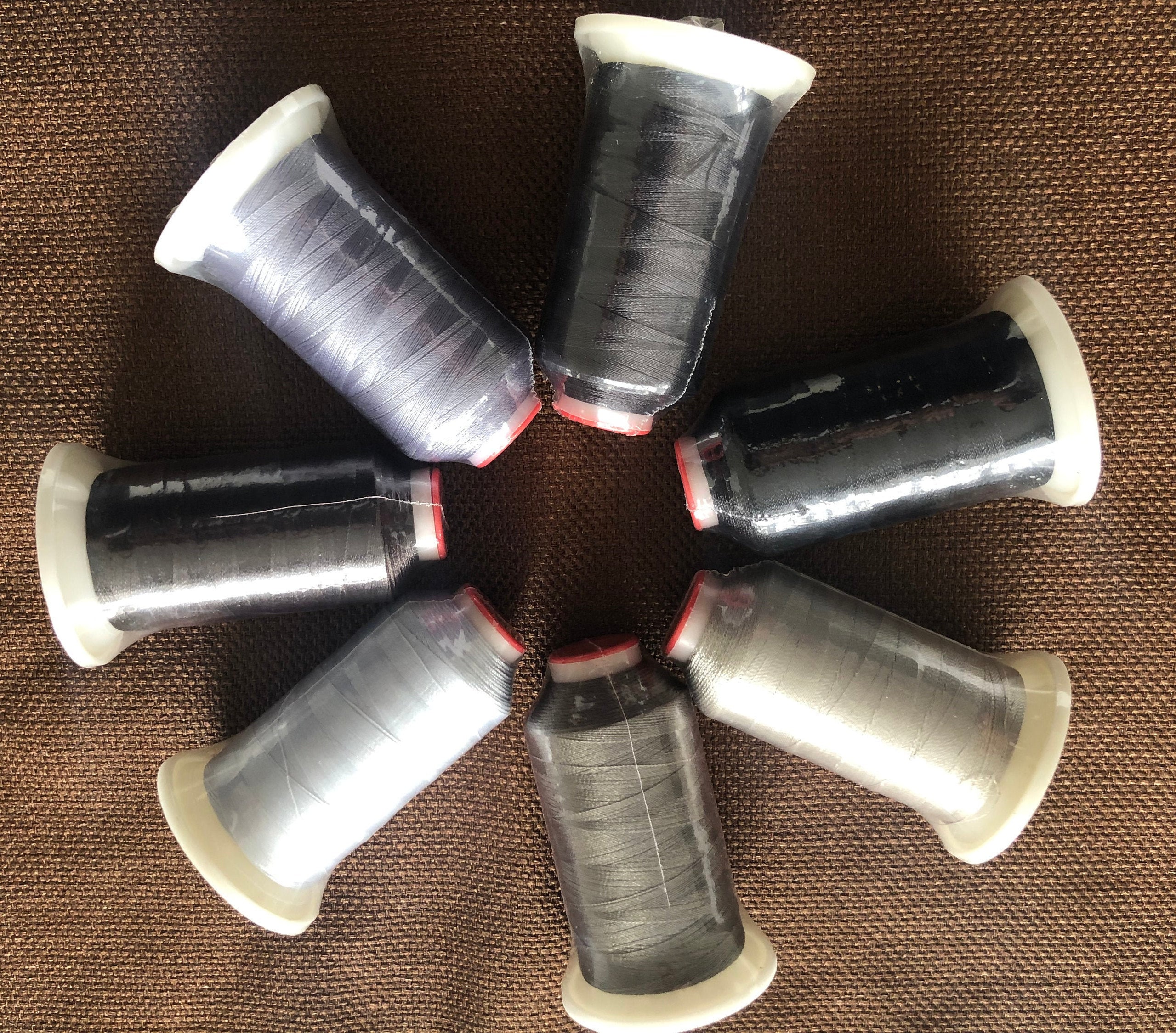 Gray Tone Polyester Machine Embroidery Thread, 1100 Yards - Etsy