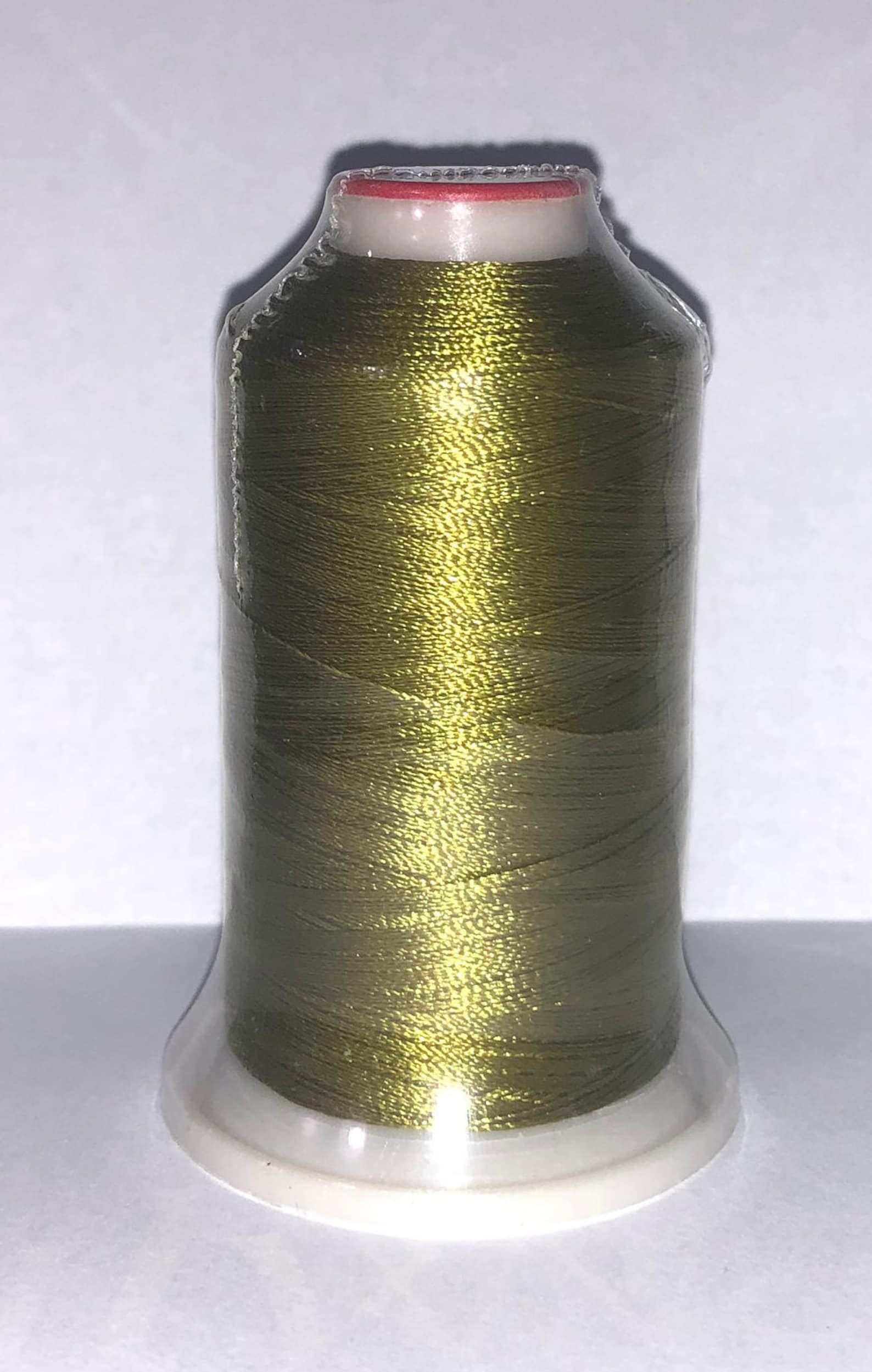 Polyester Machine Embroidery Thread, 40wt, 1100 Yards, Olive Green ...