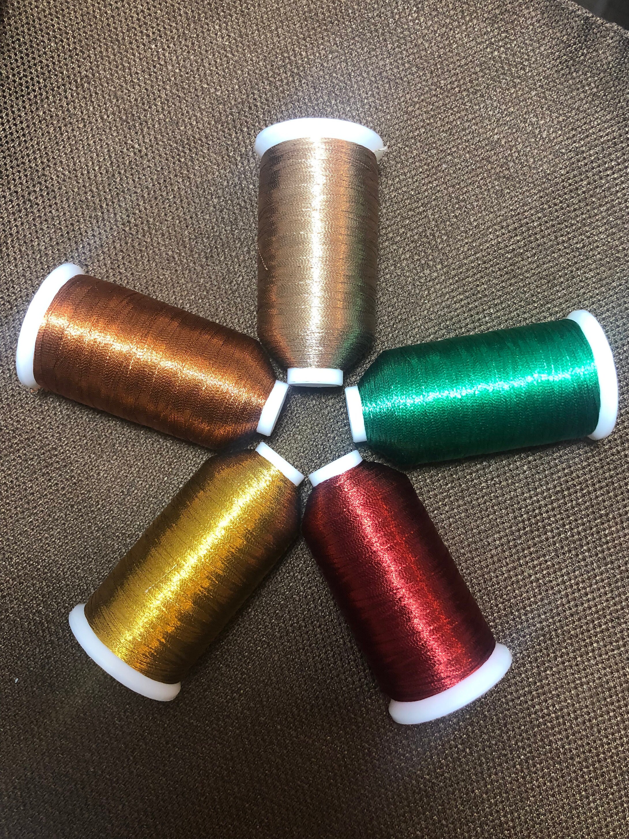 ThreaDelight Single Metallic Thread Cone