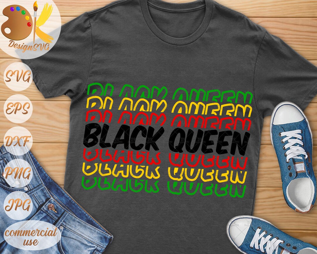 Black Queen SVG | Educated Black Woman SVG | Black Power SVG | Black ...