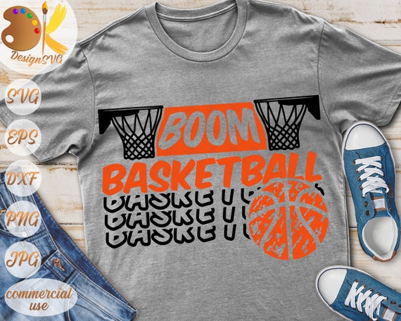 Basketball SVG Game Day SVG Distressed Basketball SVG Grunge