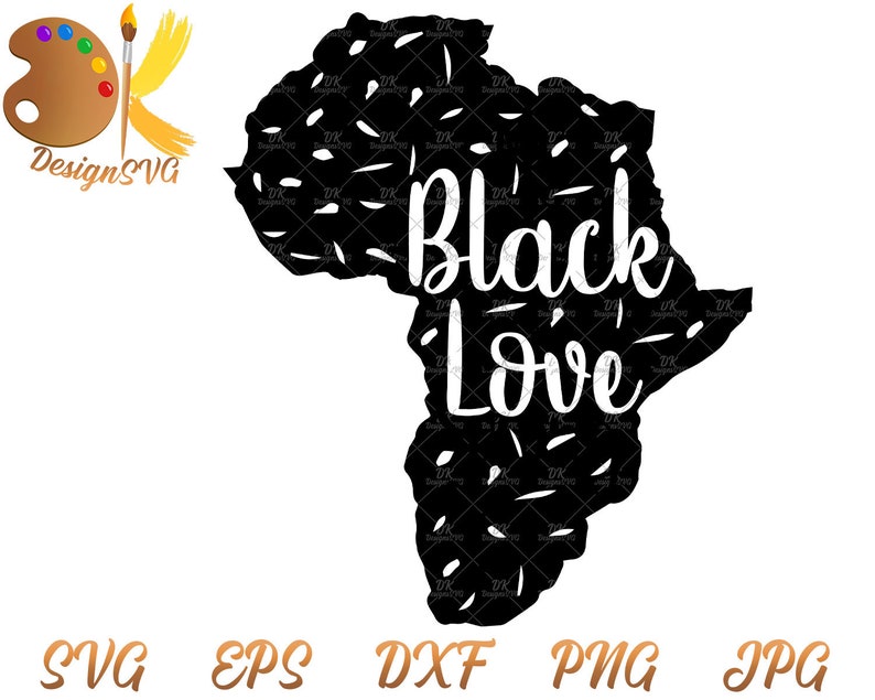 Download Black Love SVG Africa Grunge SVG Strong Black Woman SVG | Etsy