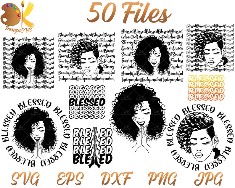 Download Black Woman Prayer Bundle Svg Strong Afro Woman Svg Blessed Svg Praying Girl Svg Cricut File Paper Party Kids Craft Supplies Tools Kromasol Com