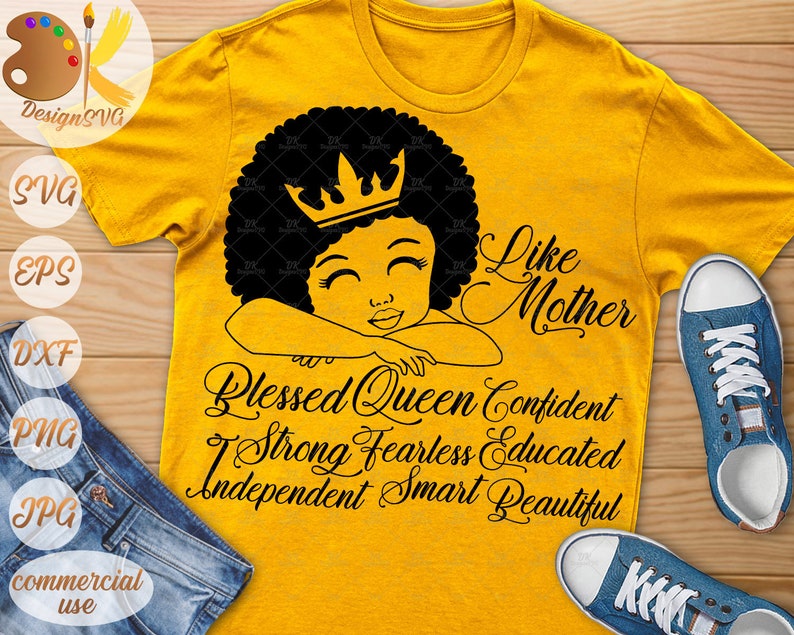 Download Mommy and Me SVG Black Woman SVG Mother's Day SVG | Etsy