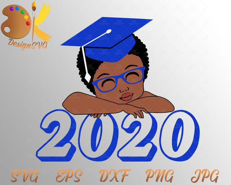 Download Black Boy Graduation SVG Class of 2020 SVG Afro Boy with ...