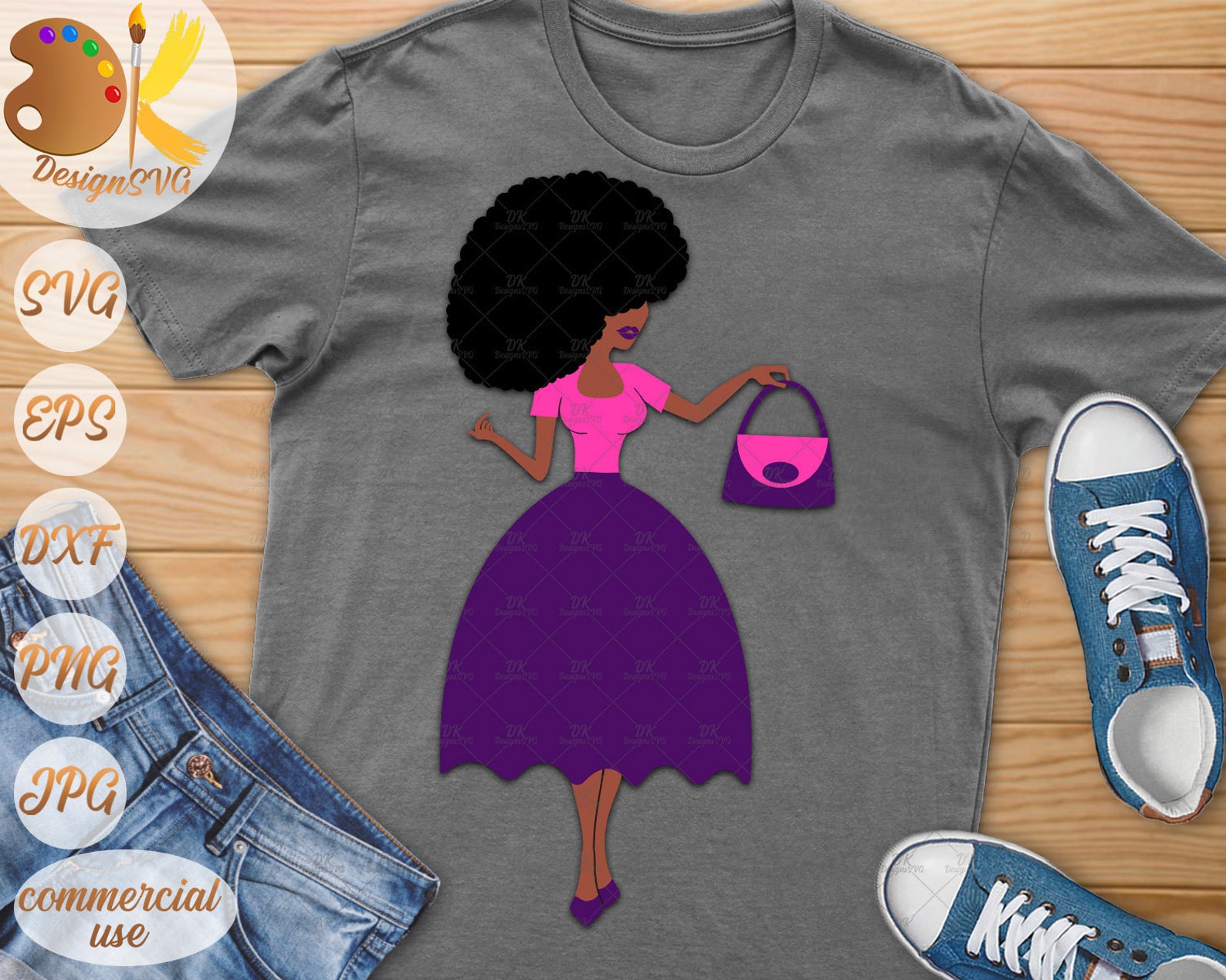 Black Woman Graduation Bundle Svg Afro Women Bundle Black Etsy