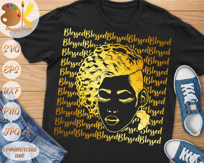 Download Black Woman Prayer Bundle SVG Strong Afro Woman SVG | Etsy