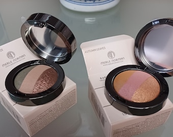 Merle Norman Luxiva Glimmer Bars and Color Stripes blush, eyeshadow, and contour kit