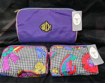Vintage Christian Dior Clutch Handbag Purses