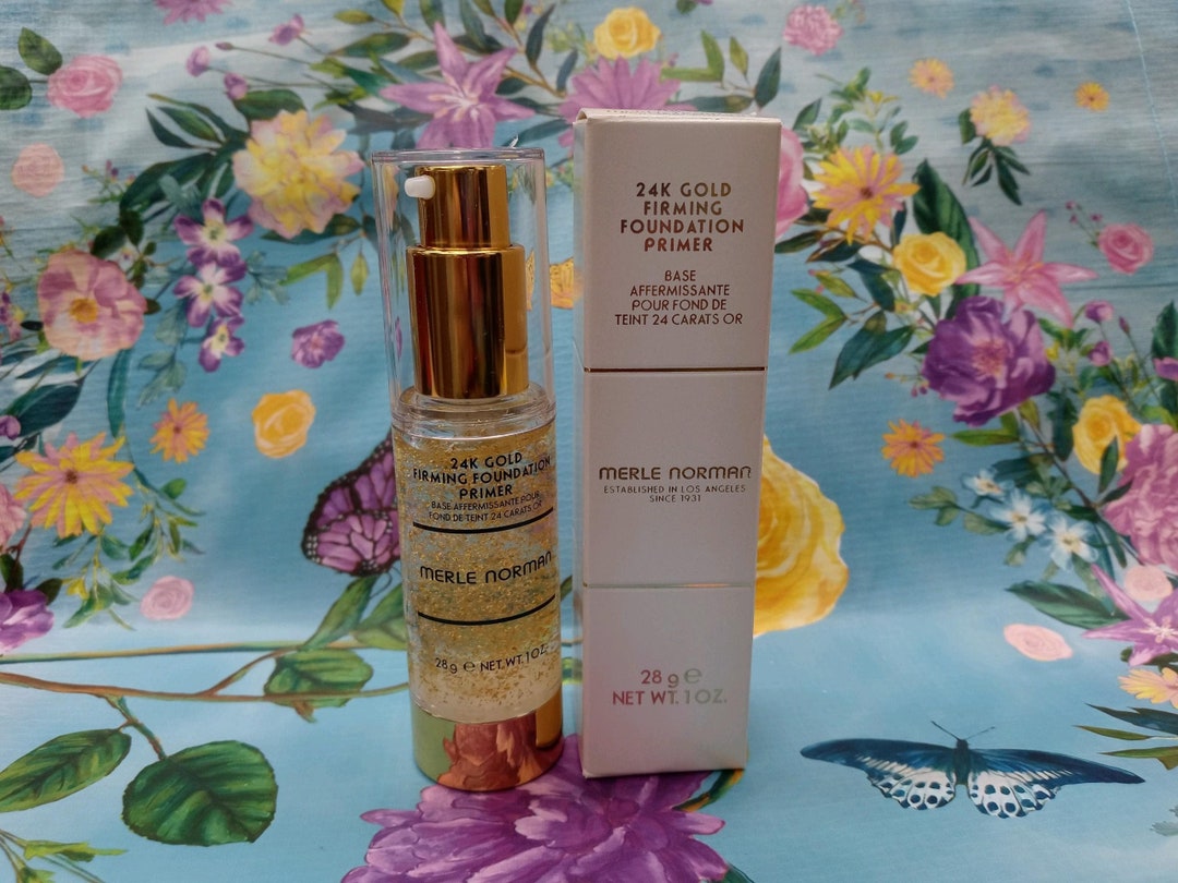 Merle Norman Cosmetics 24k Gold Firming Foundation Primer Etsy