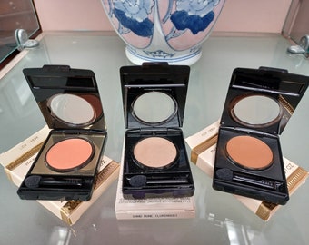 Merle Norman Cosmetics Luxiva Makeup Single Eye Shadow Compacts Browns Pinks Purples