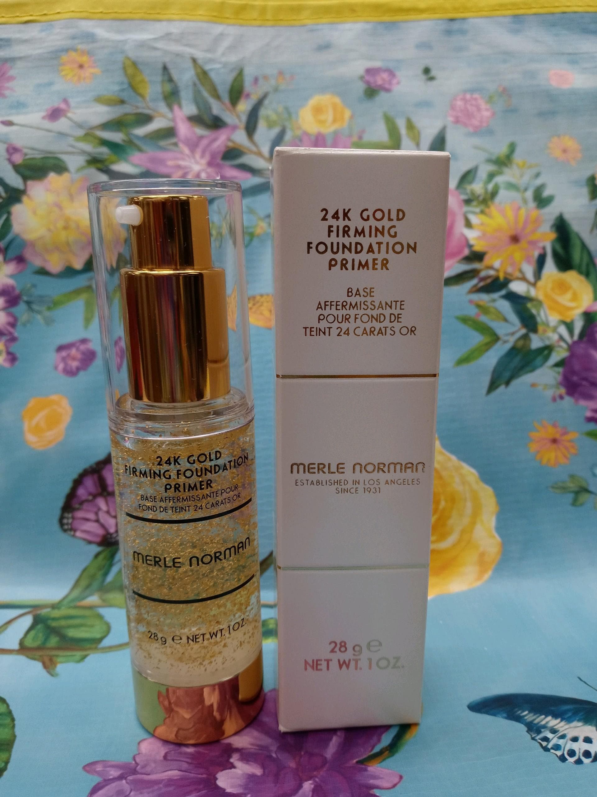 Merle Norman Cosmetics 24k Gold Firming Foundation Primer Etsy