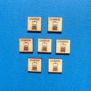MTG Charge Counters - Magic the Gathering Counters - custom wood laser cut counters