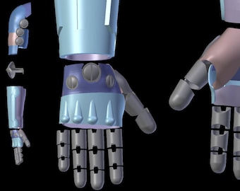Full Metal Alchemist Automail Arm Hand and Leg