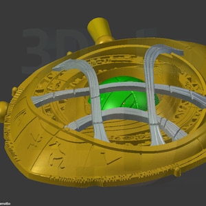 Doktor Strange Auge von Agamotto Druckfertiges 3D-Modell