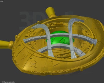 Doctor Strange Eye of Agamotto Print Ready 3d model