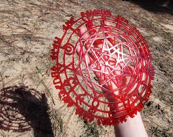 NEW Scarlet Witch Spell Disk RESIN 3D Printed Replica