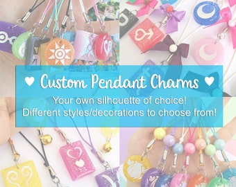 Charmes pendentifs personnalisés | Charmes de sac | Porte-clés