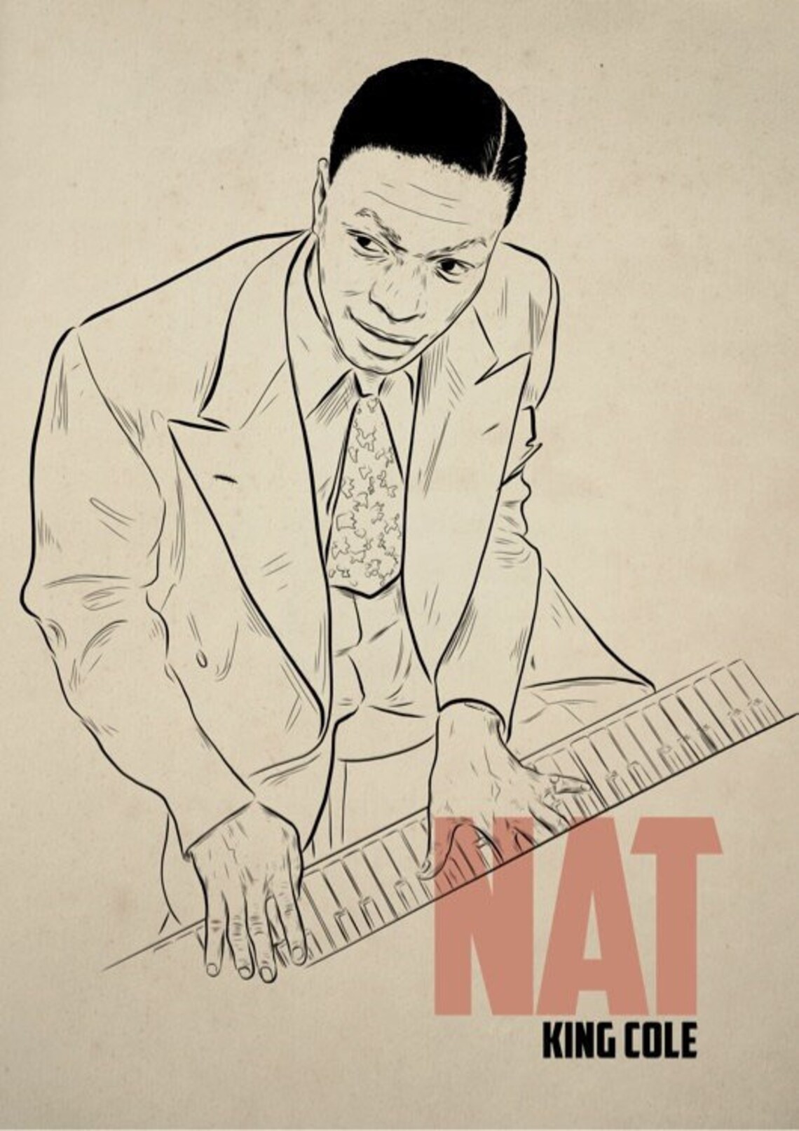 Nat King Cole Poster - Etsy