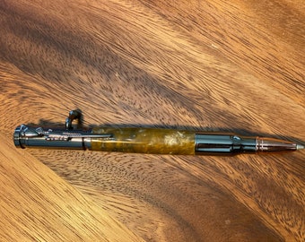 Custom acrylic bolt action pencil