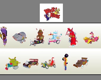 Wacky Races Machine Collection Vol.1 Hanna Barbera - Kensin