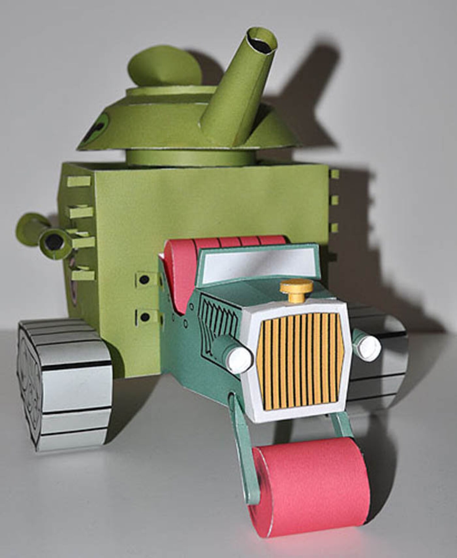 Wacky Races Papercraft Wacky Races Army Surplus Special Six Papercraft (PDF) - Etsy