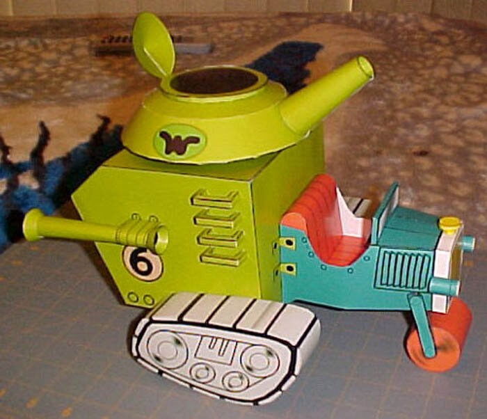 Wacky Races Papercraft Collection: All 11 Cars (PDF) - Etsy