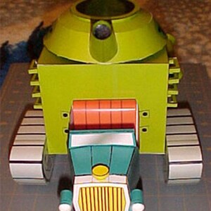 Wacky Races Papercraft Wacky Races Army Surplus Special Six Papercraft (PDF) - Etsy