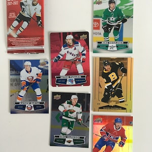 6er Set Tim Hortons Hockey Karten 2021/2022 sehr guter Zustand