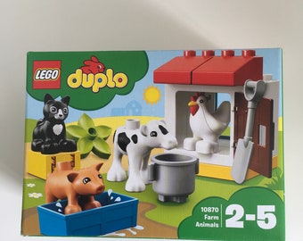 Camion de livraison Lego Duplo vintage 2623 et Little Plane 2622 -   France