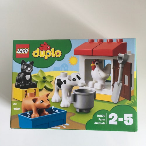 Duplo Lego Set 10870 Farm Animals 2018 New in the Original Box - Etsy UK Duplo Lego Set 10870 Farm Animals 2018 New in the Original Box - Etsy UK